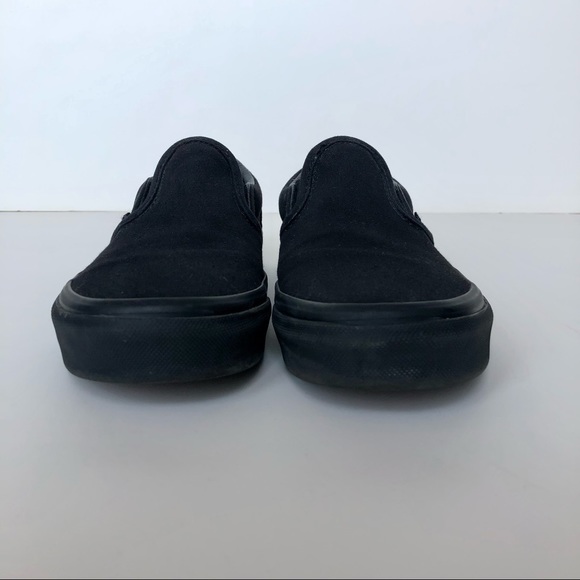 Vans Black Slip-Ons (3Y/4.5-5W) - Picture 5 of 10